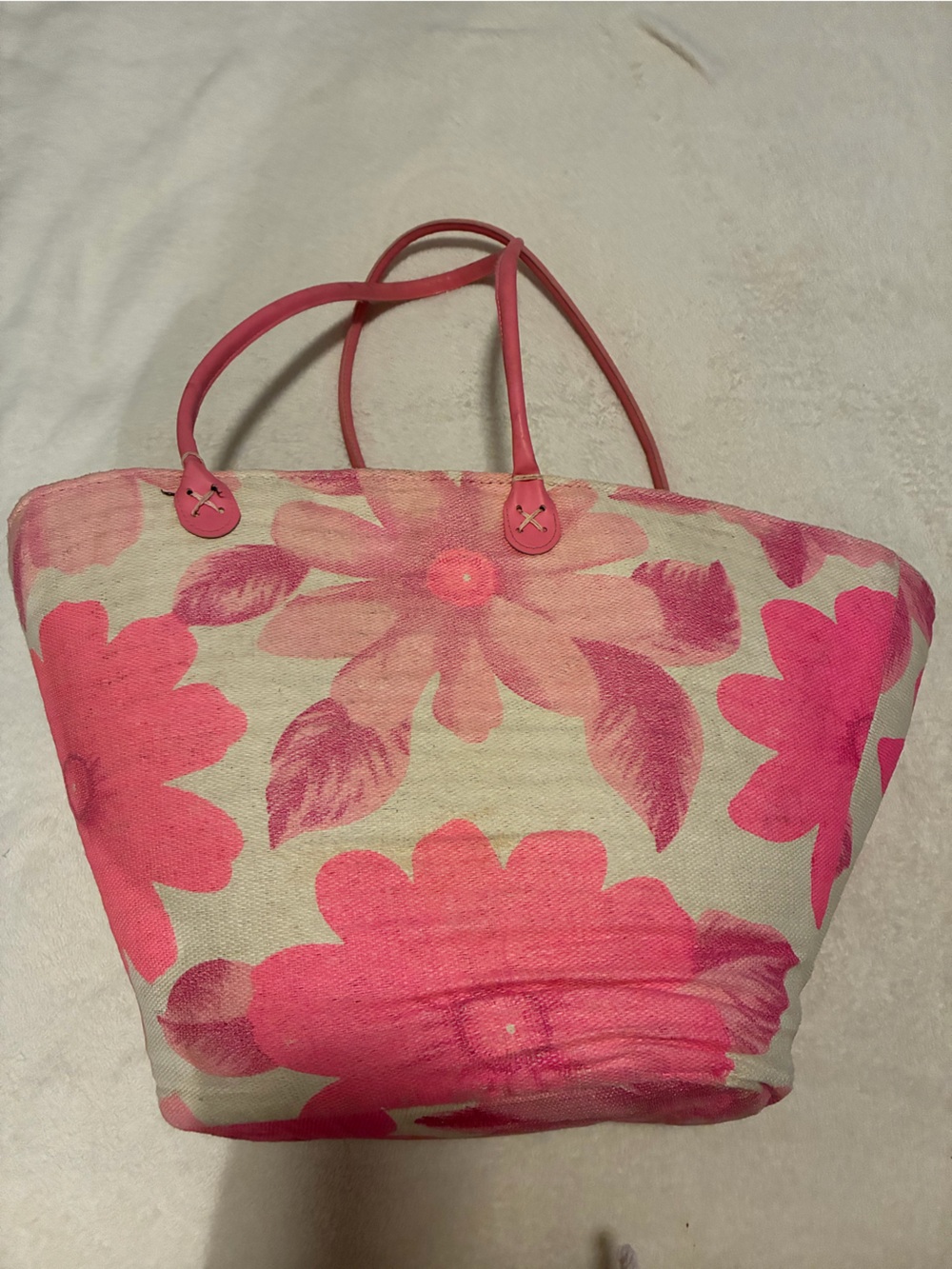 BAMBOO Pink Floral Bag